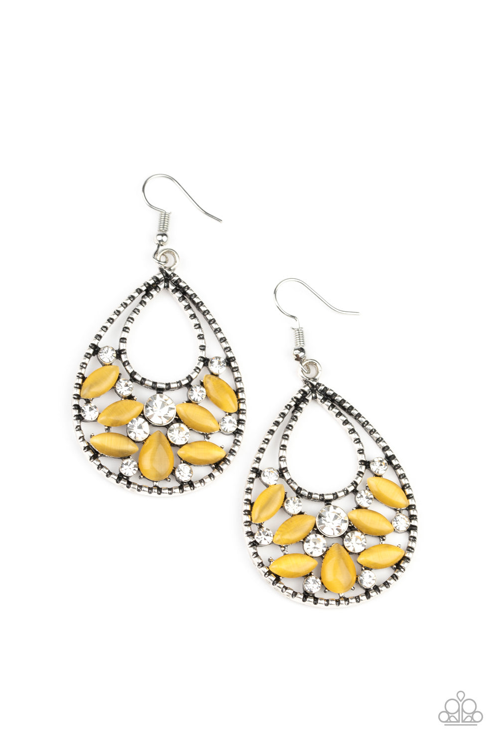 Dewy Dazzle - Yellow Earring