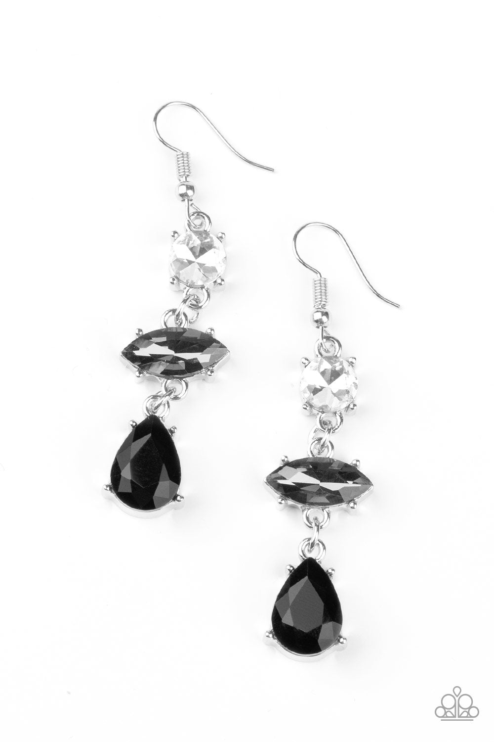 Starlet Twinkle - Black Earring