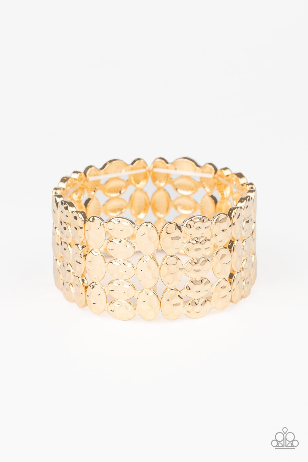 Tectonic Texture - Gold Bracelet