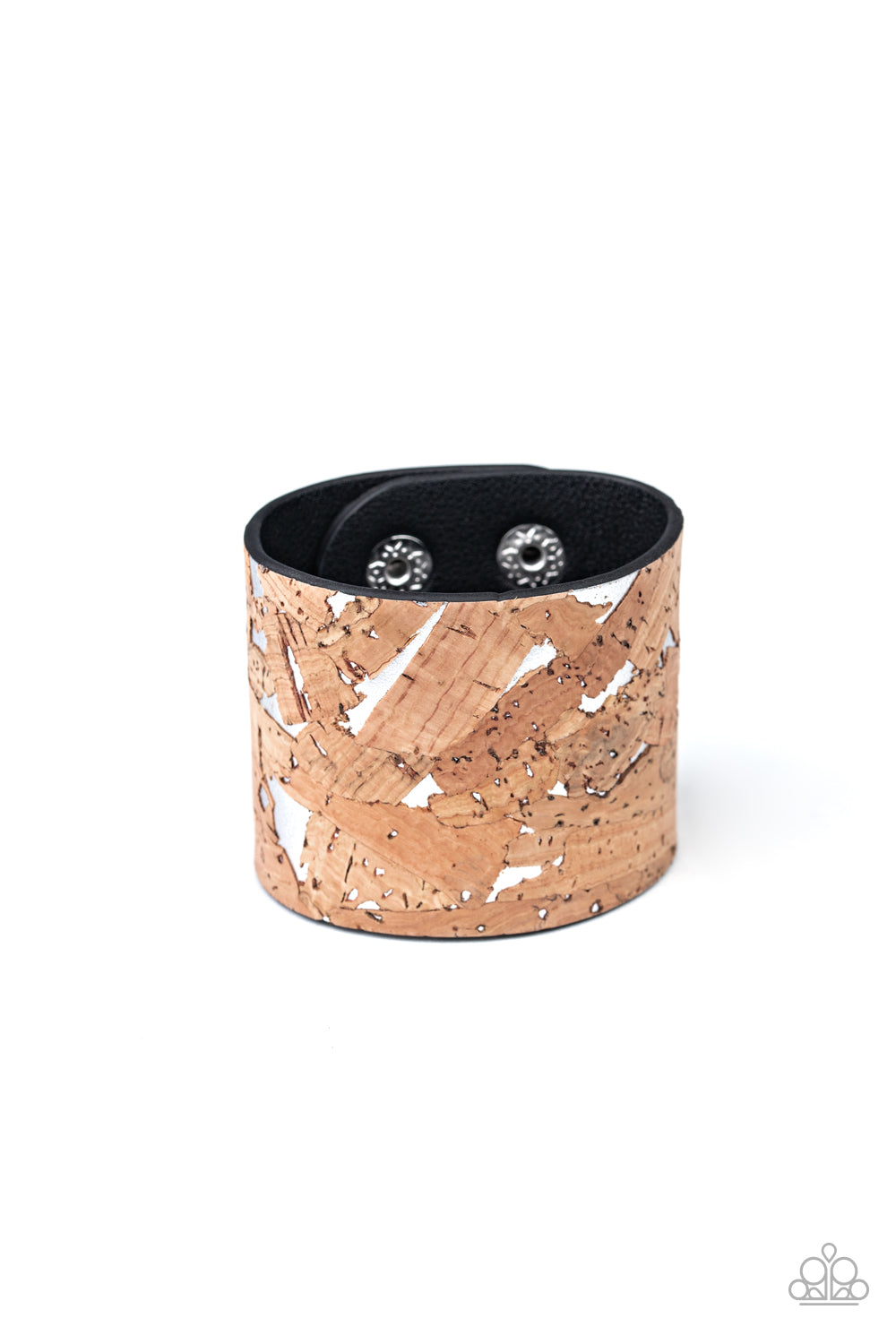 Cork Congo - Silver Urban Bracelet