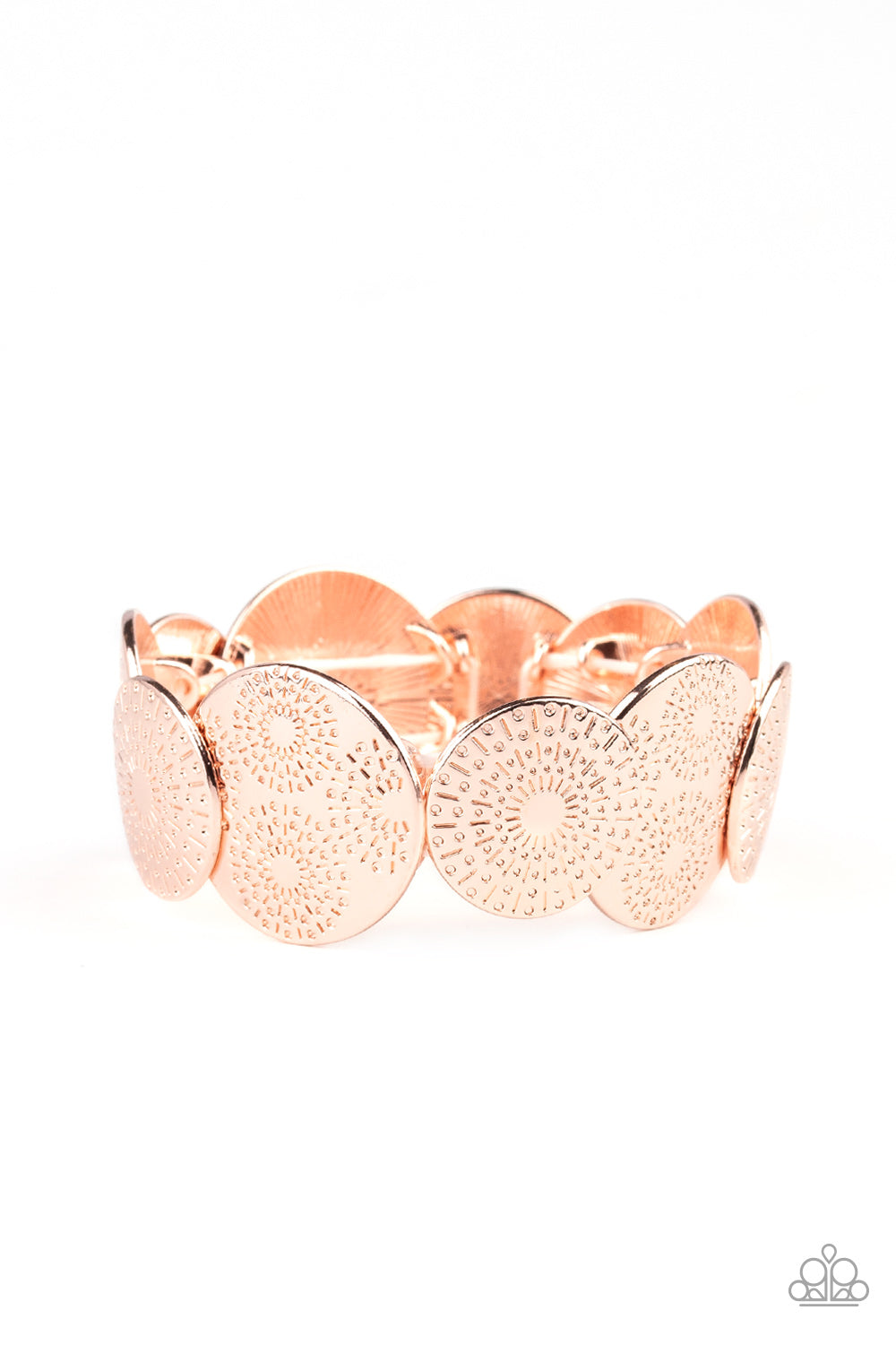 Pleasantly Posy - Rose Gold Bracelet