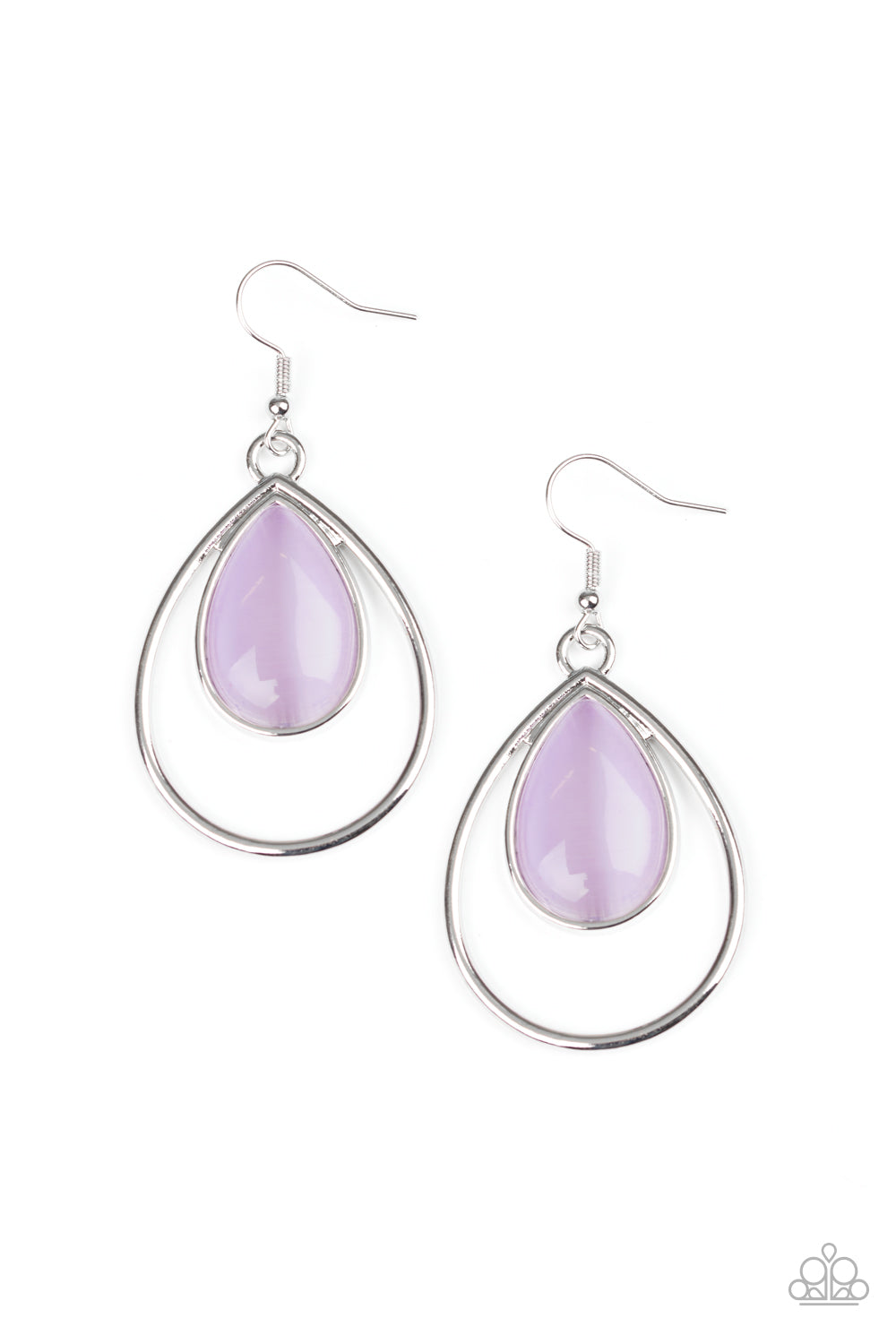 Color Me Cool - Purple Earring