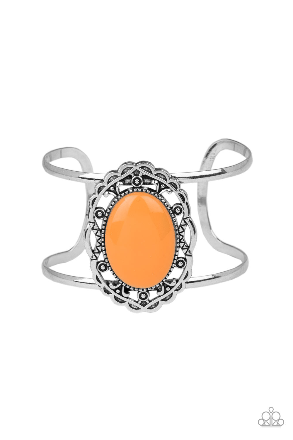 Vibrantly Vibrant - Orange Bracelet