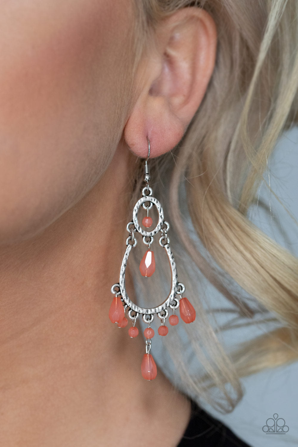 Summer Sorbet - Orange Earring