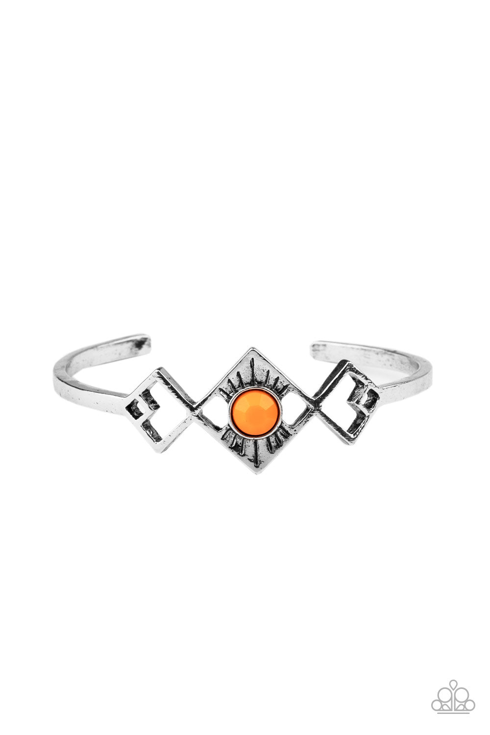 Dainty Deco - Orange Bracelet