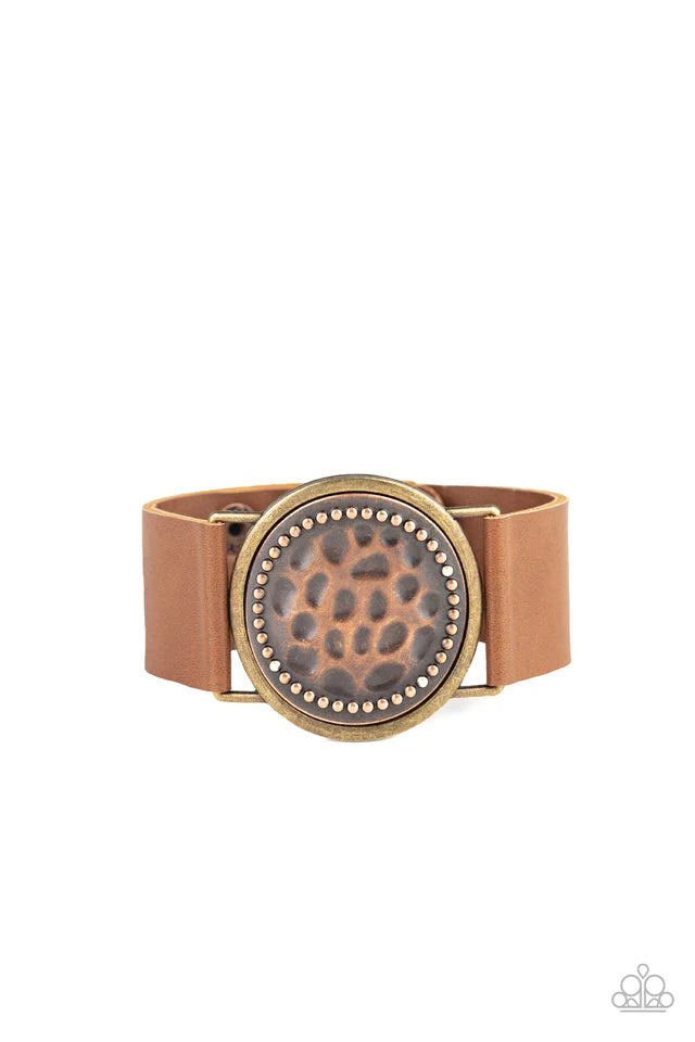 Hold On To Your Buckle - Copper Urban Bracelet