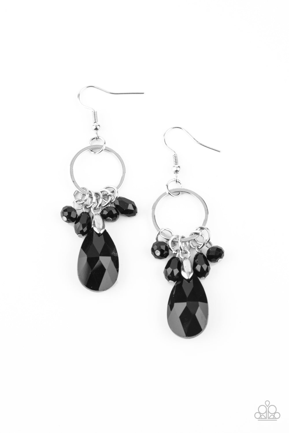 Unapologetic Glow - Black Earring