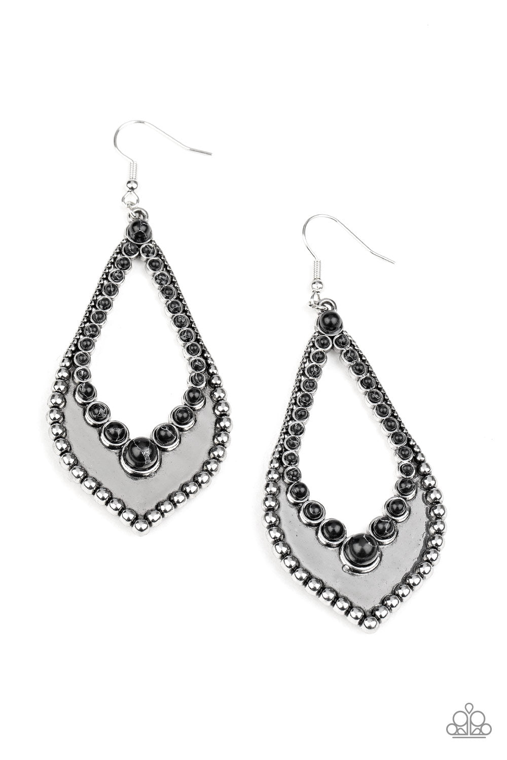 Essential Minerals - Black Earring