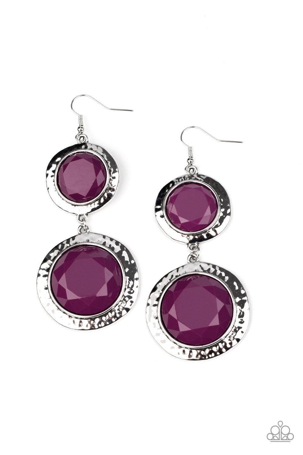 Thrift Shop Stop - Purple Earring