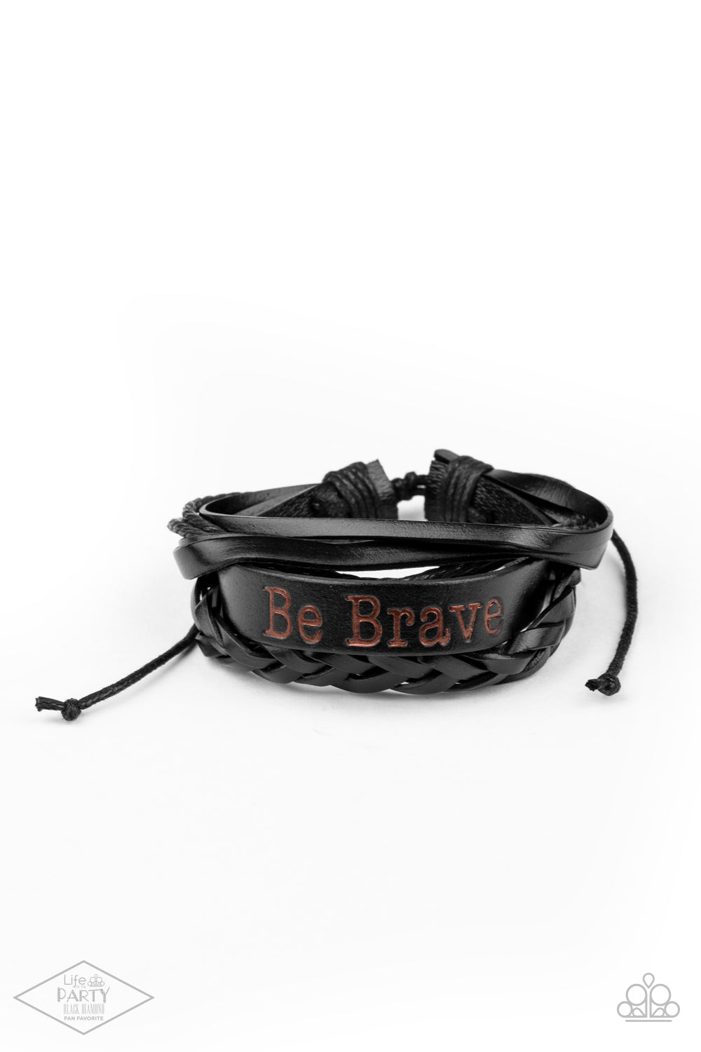 Brave Soul - Black Urban Bracelet