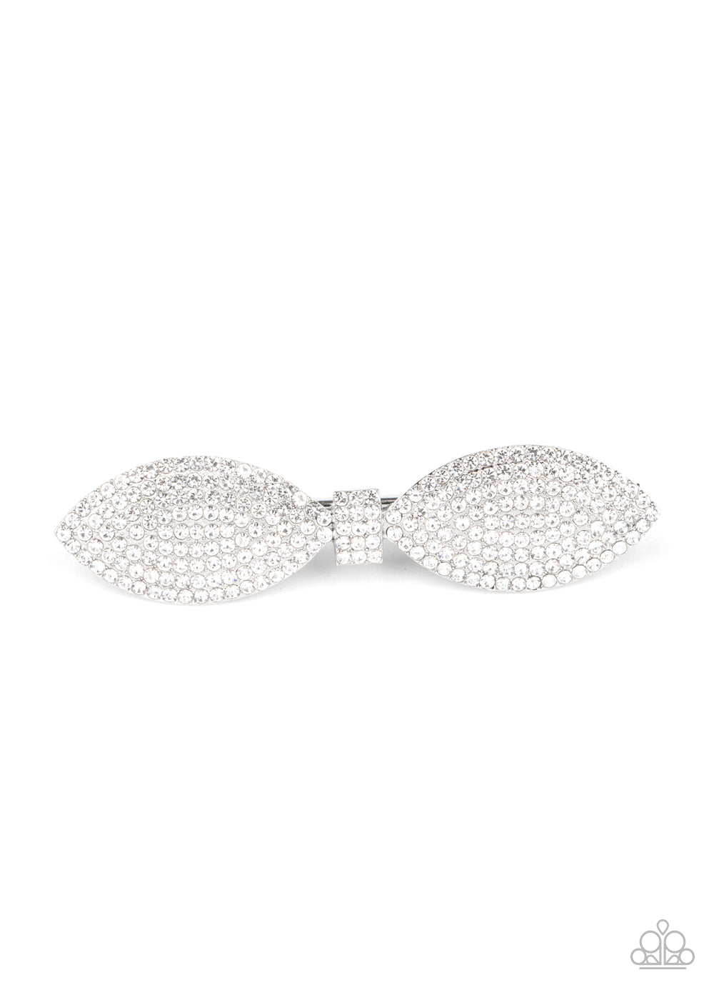 Mind-BOWing Sparkle - White Hair Clip