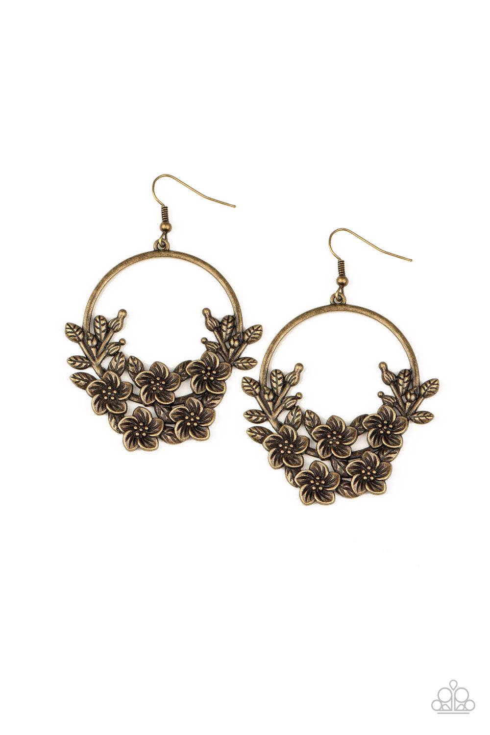 Eden Essence - Brass Earring