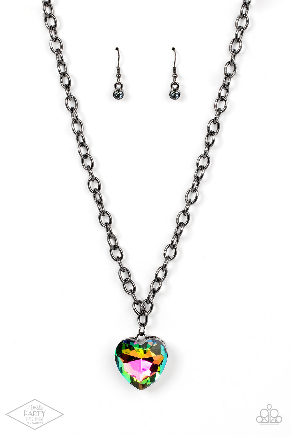 Flirtatiously Flashy - Multi Necklace (LOP)