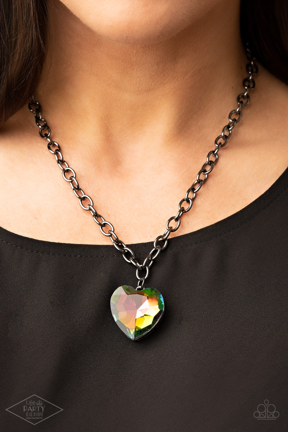 Flirtatiously Flashy - Multi Necklace (LOP)