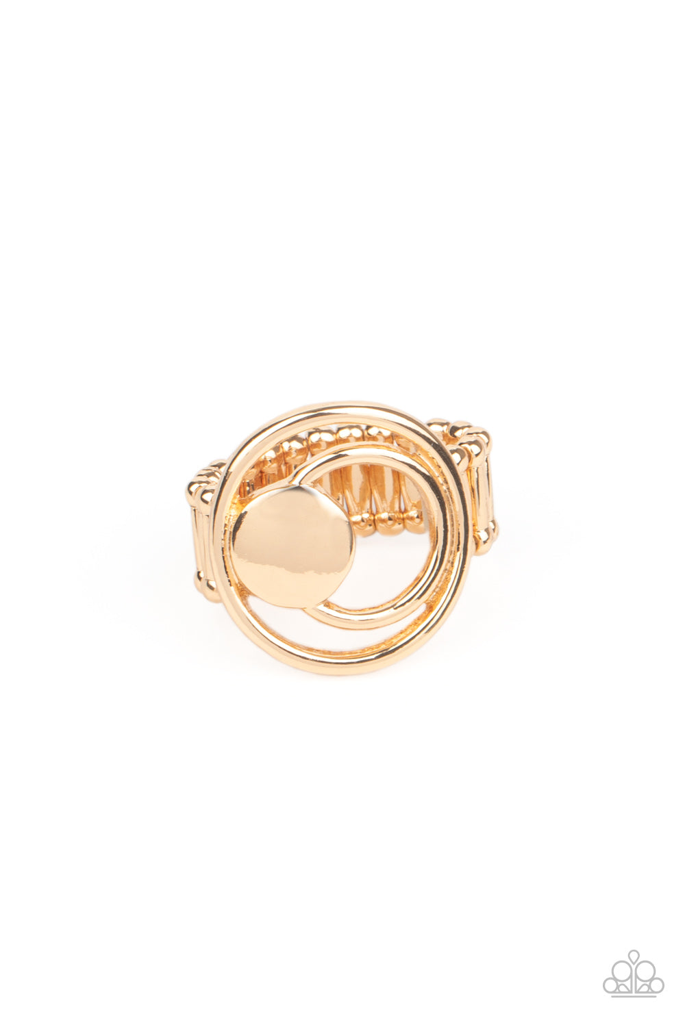 Edgy Eclipse - Gold Ring 0208