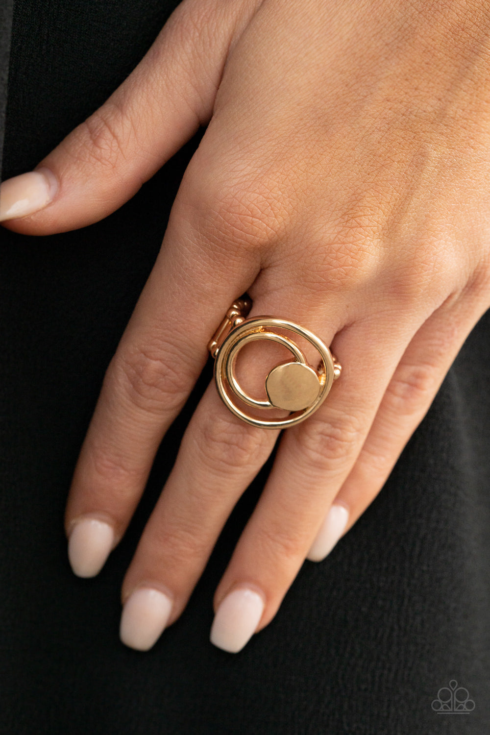 Edgy Eclipse - Gold Ring 0208