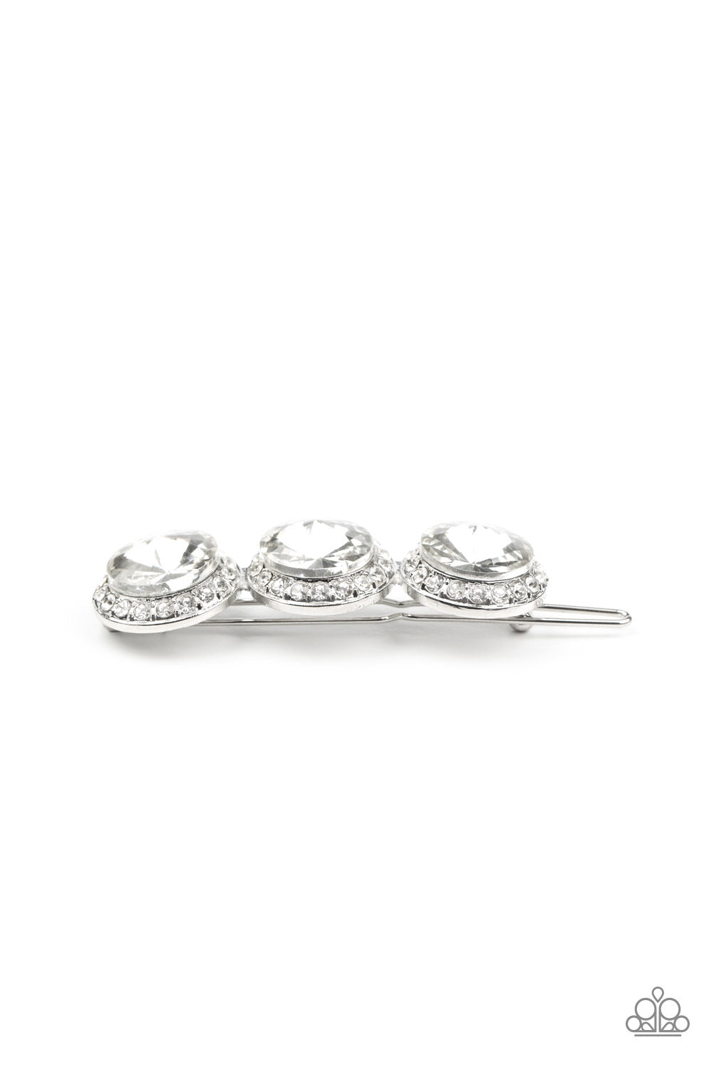 SPOTLIGHT It Up - White Hair Clip