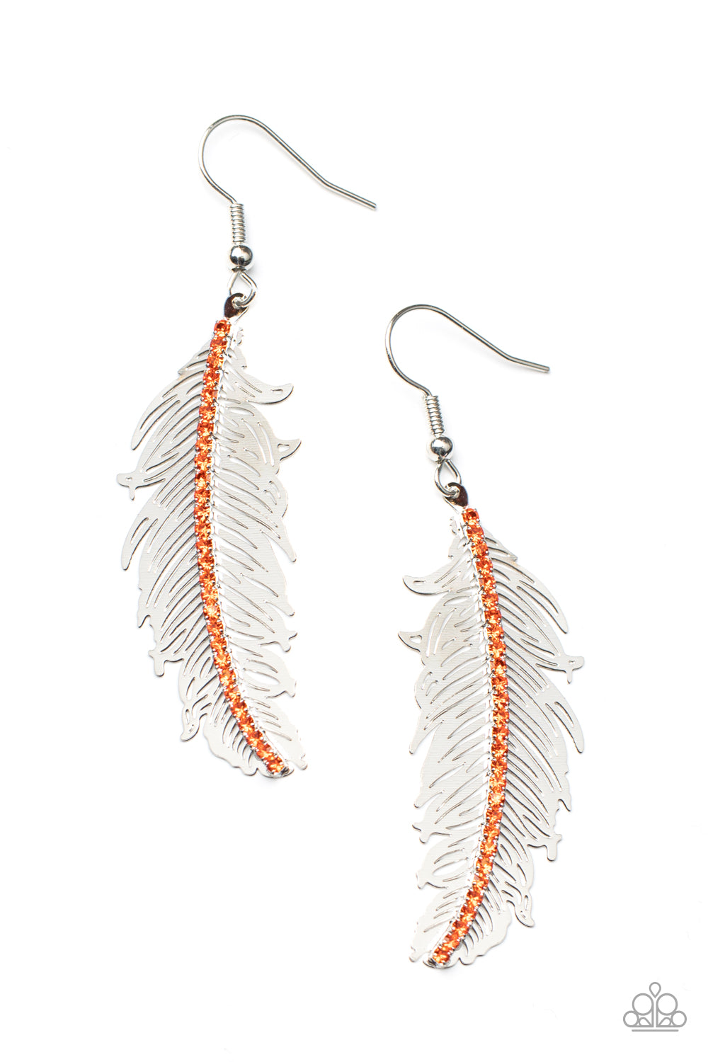 Fearless Flock - Orange Earring