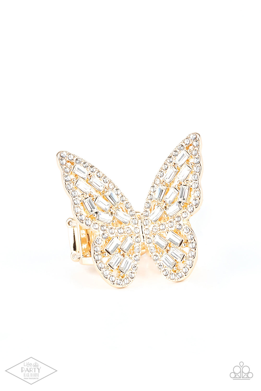 Flauntable Flutter - Gold Ring (LOP)