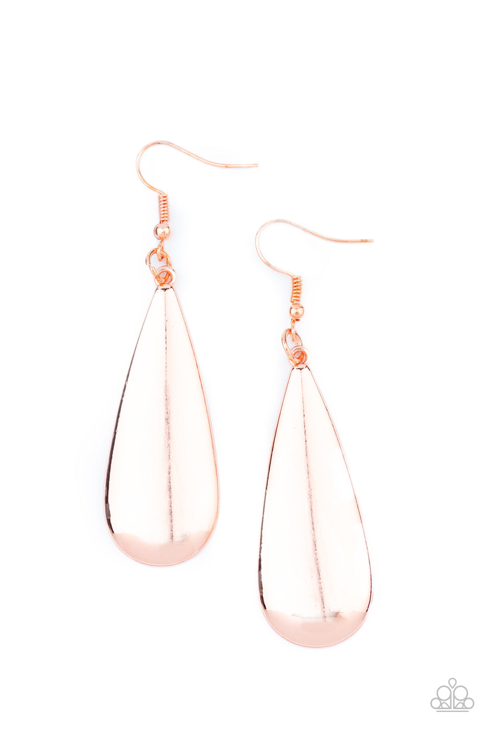 The Drop Off - Copper Earring