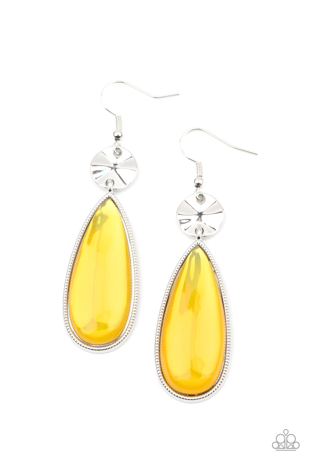 Jaw-Dropping Drama - Yellow Earring