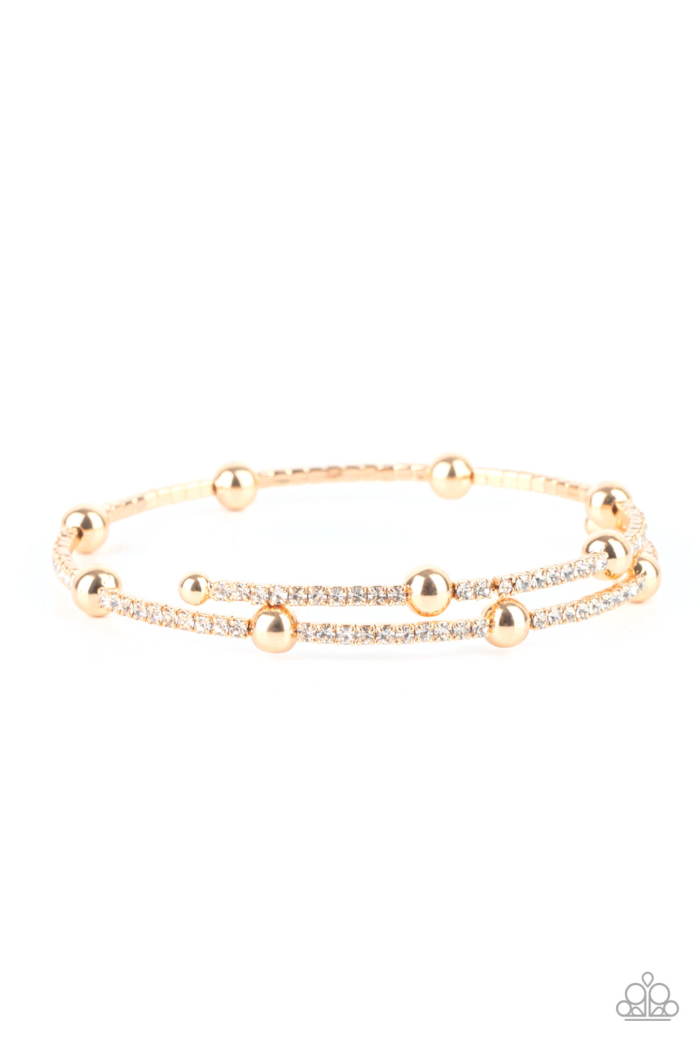 Standout Shine - Gold Coil Bracelet