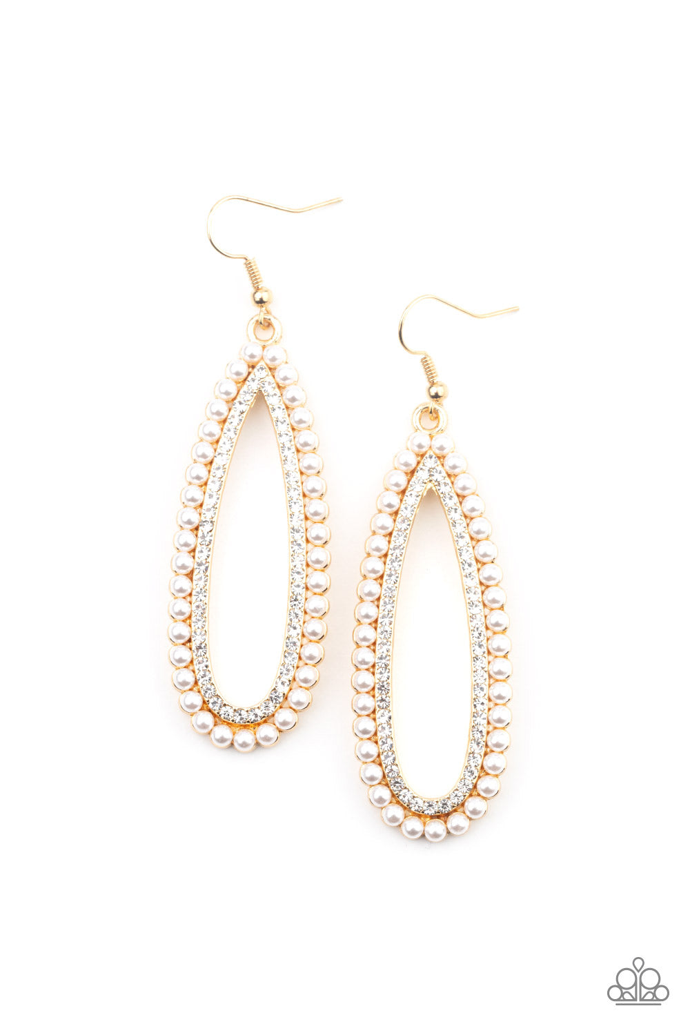 Glamorously Glowing - Gold Earring