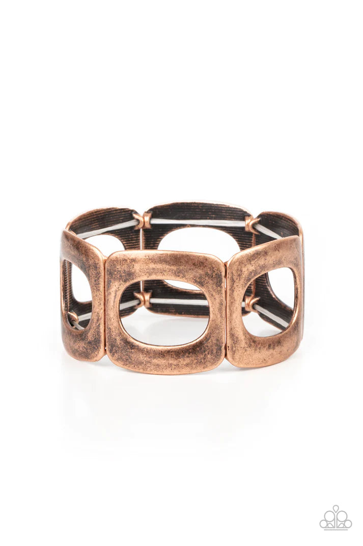 OVAL Your Head - Copper Bracelet