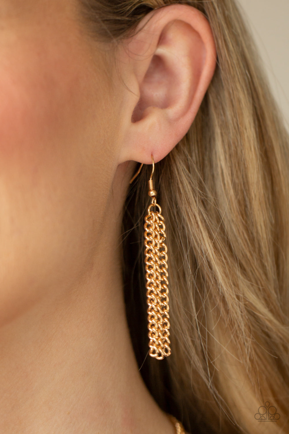 Metro Mirage - Gold Necklace