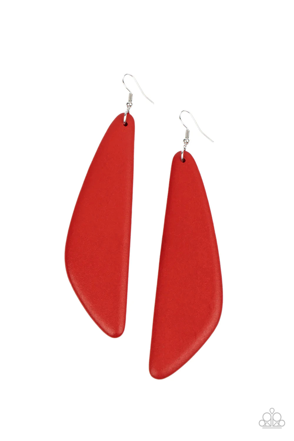 Scuba Dream - Red Wood Earring
