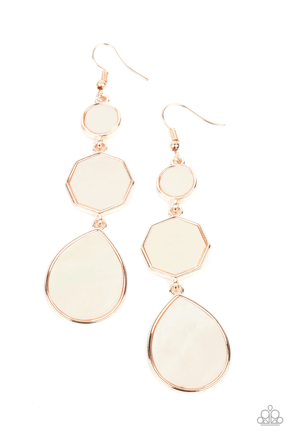 Progressively Posh - Rose Gold Earring