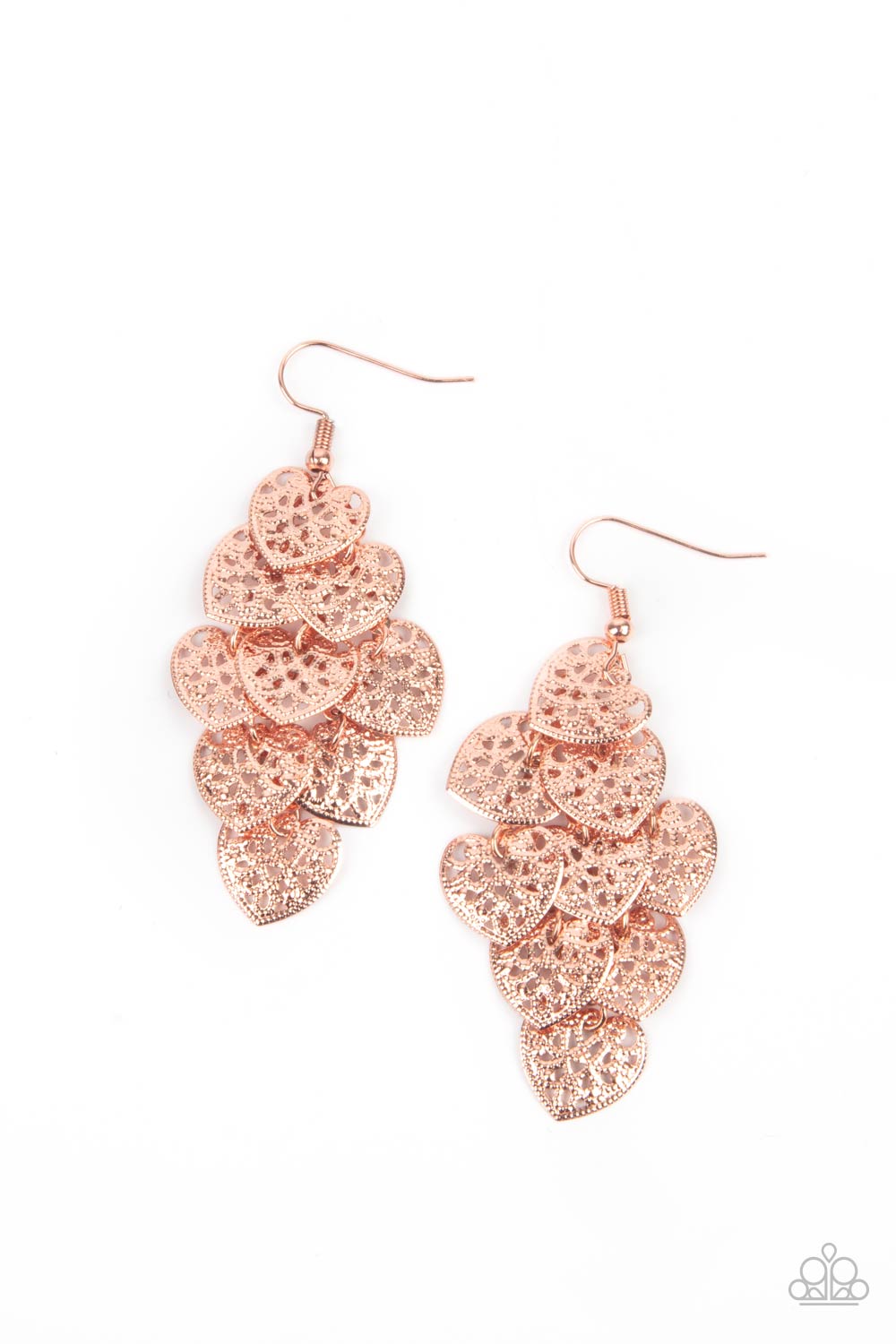 Shimmery Soulmates - Copper Earring