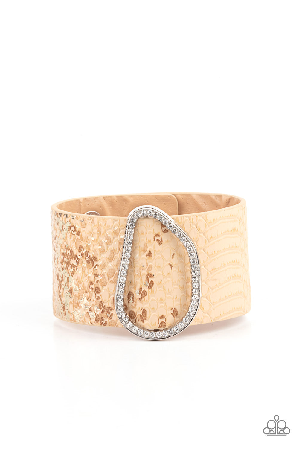 HISS-tory In The Making - Brown Urban Bracelet