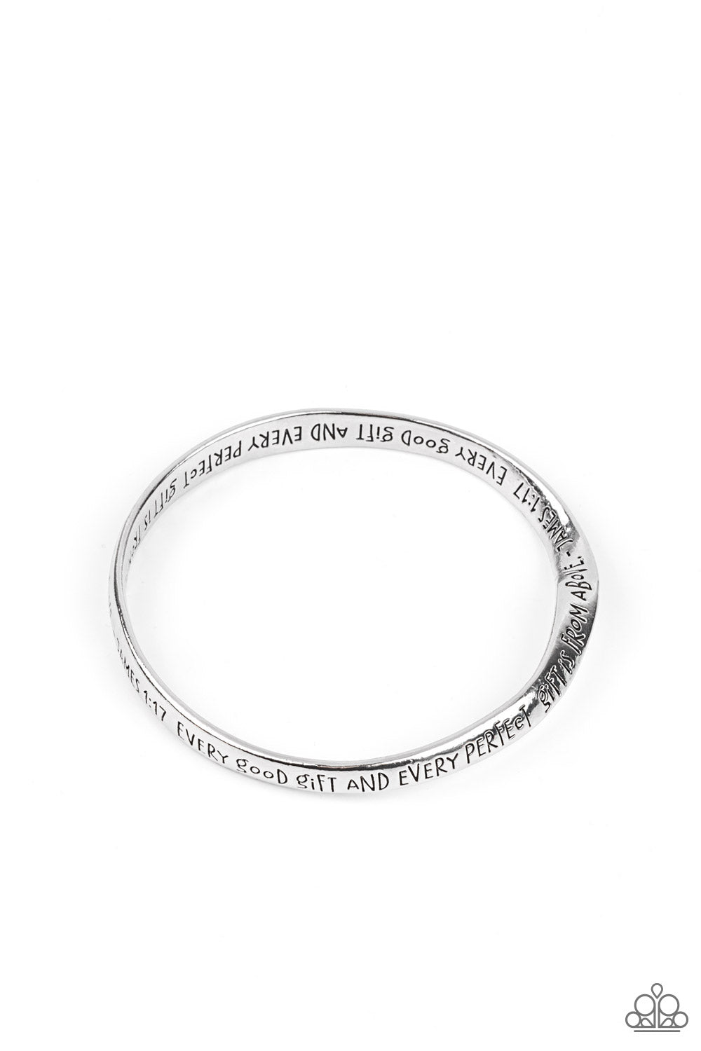 Perfect Present - Silver Bracelet (Inspirational)