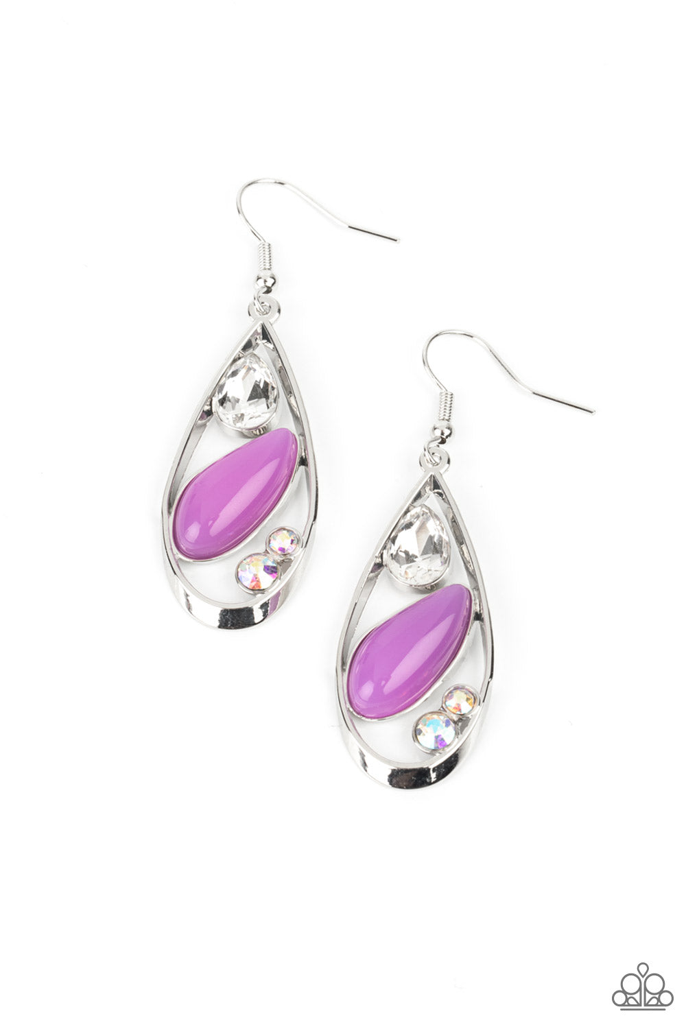 Harmonious Harbors - Purple Earring