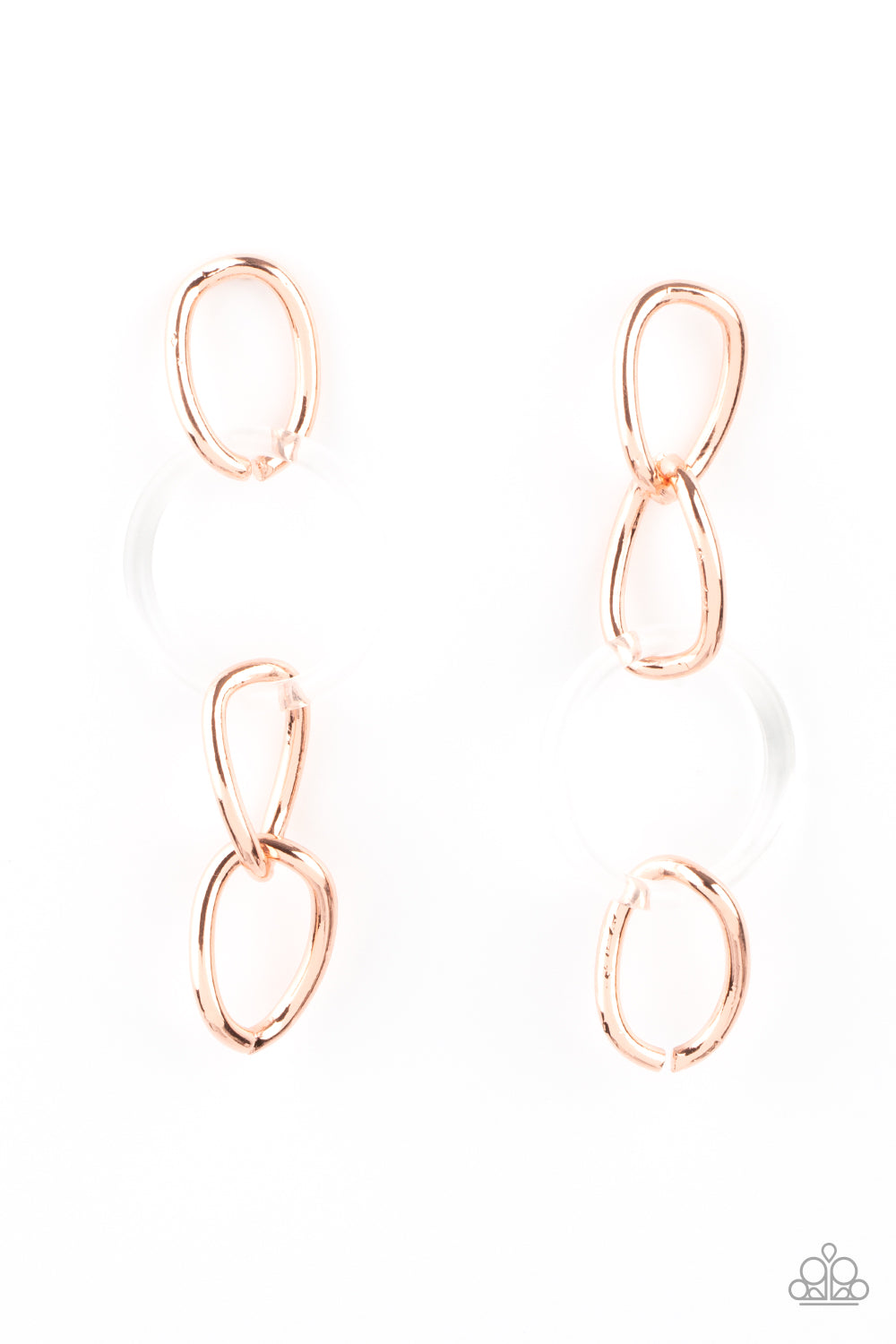 Talk In Circles - Copper Earring