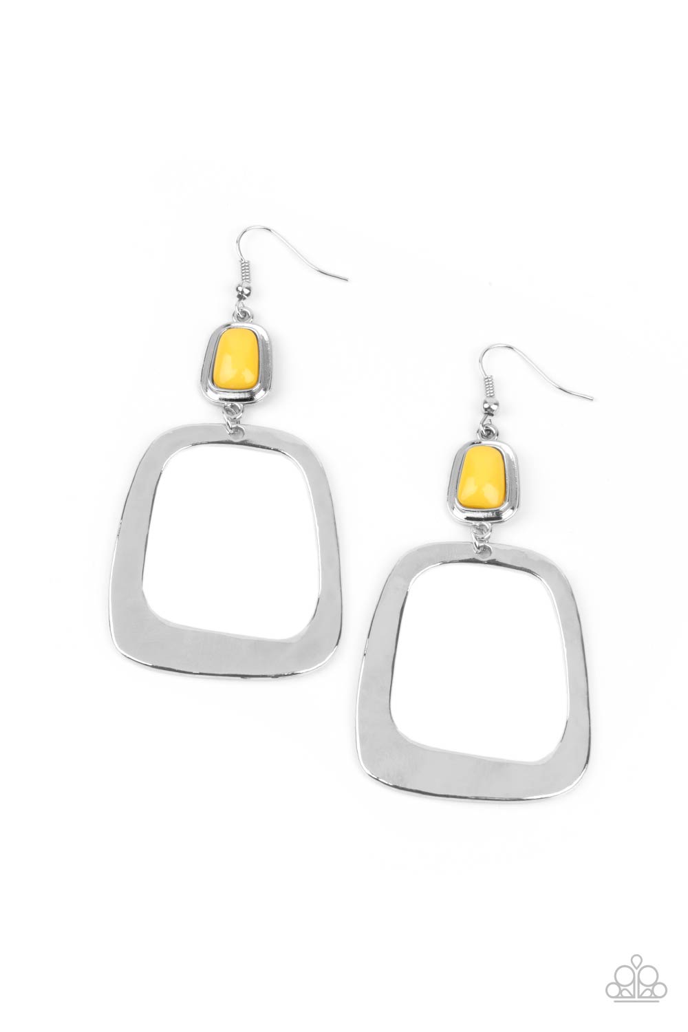 Material Girl Mod - Yellow Earring