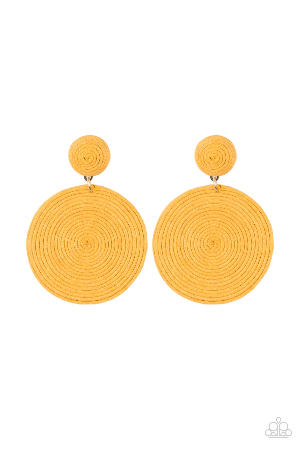 Circulate The Room - Yellow Earring