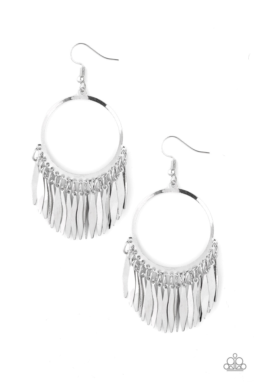 Radiant Chimes - Silver Earring
