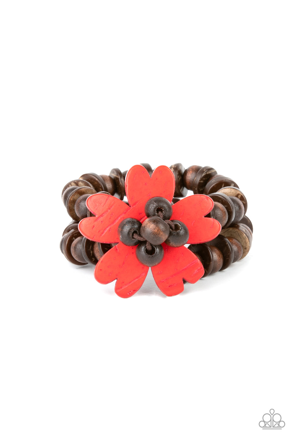 Tropical Flavor - Red Wood Bracelet
