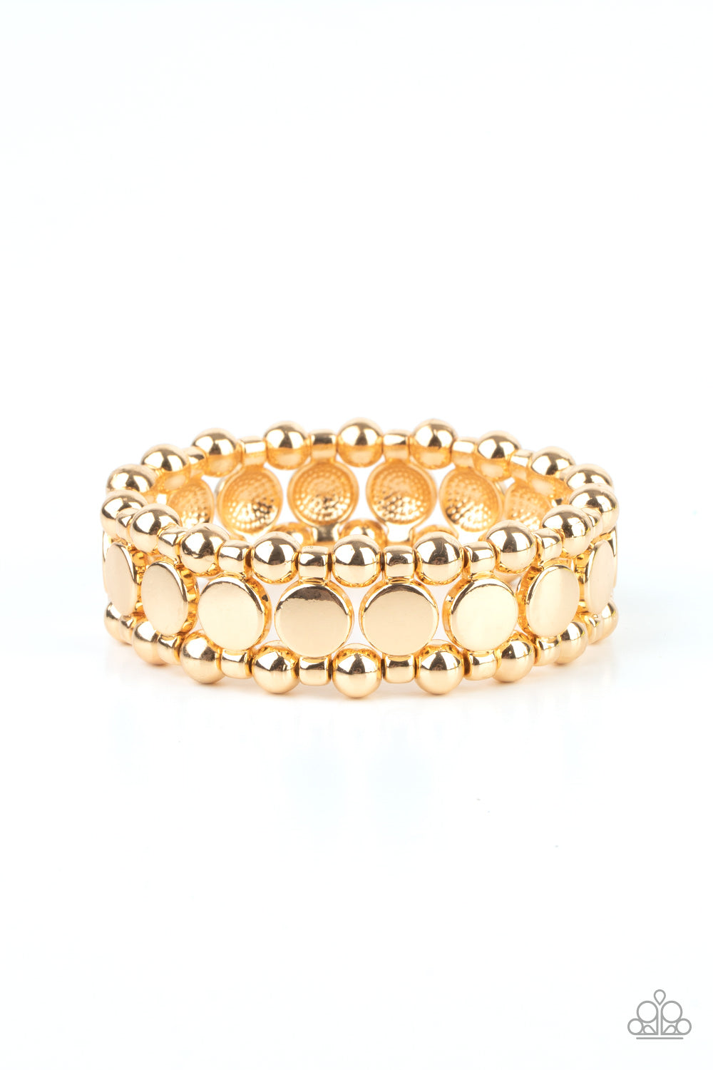 Metro Magnetism - Gold Bracelet