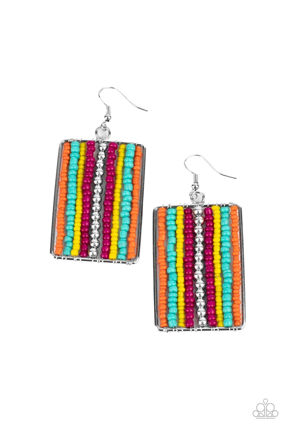 Beadwork Wonder - Multi Seed Bead Earring