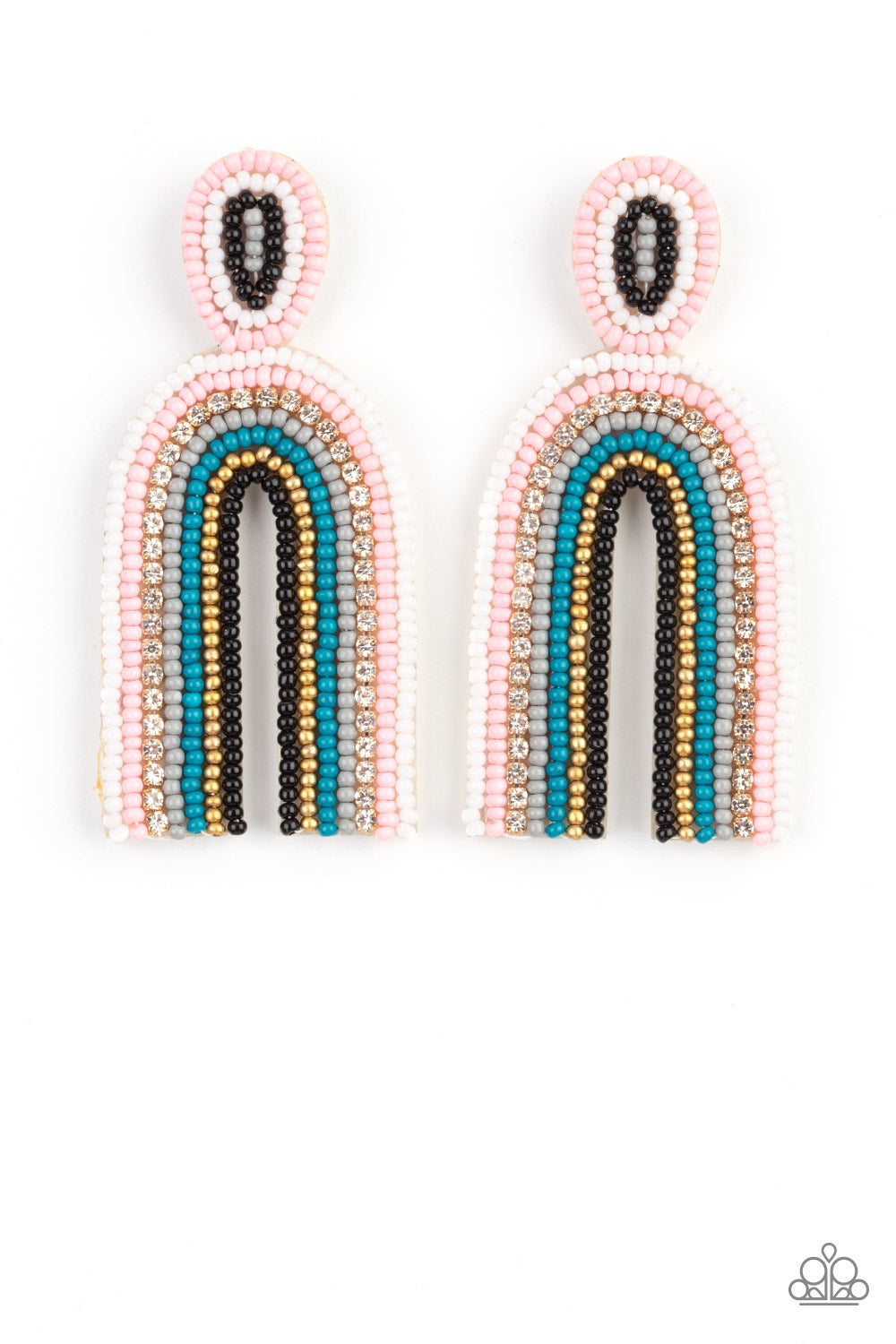 Rainbow Remedy - Multi Seed Bead Earring