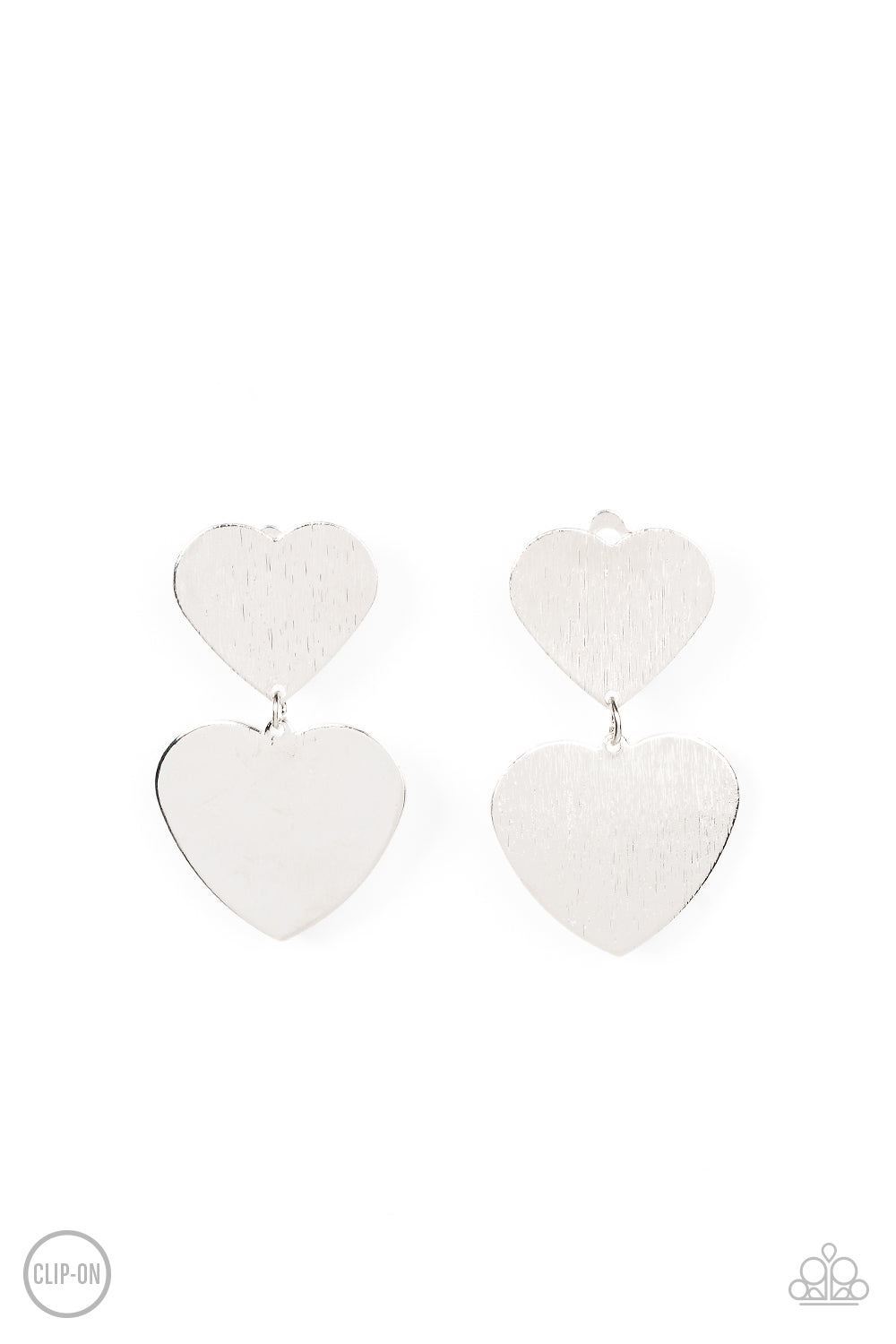 Cowgirl Crush - Silver Clip On Earring