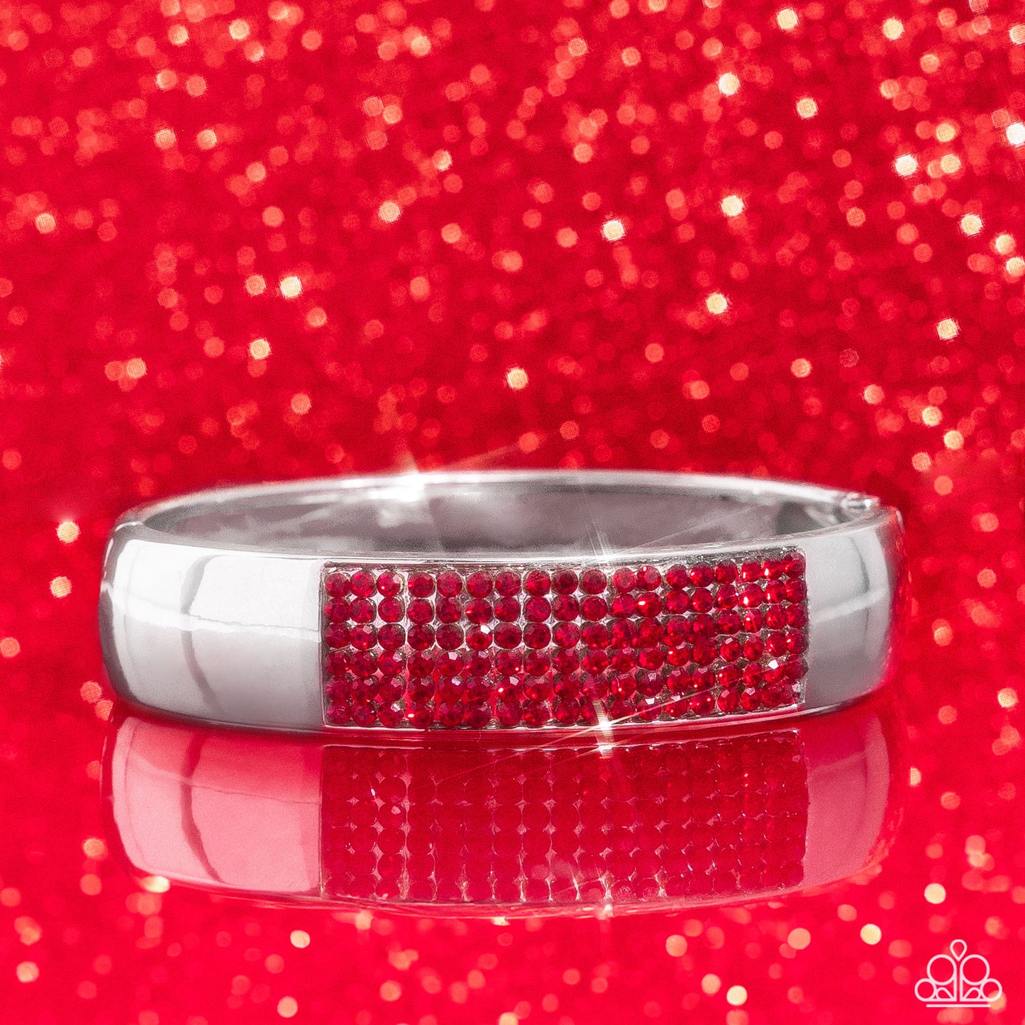 Record-Breaking Bling - Red Bracelet