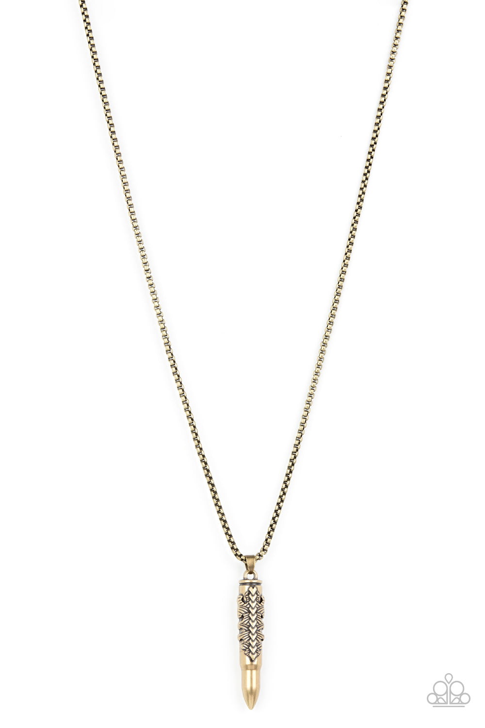 Mysterious Marksman - Brass Urban Necklace