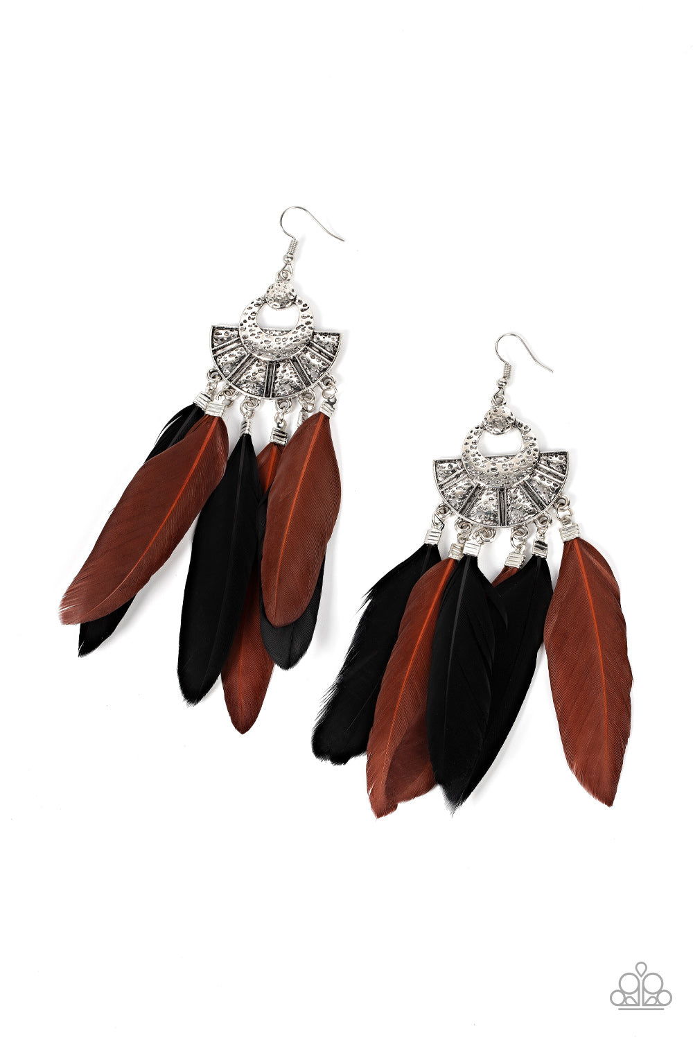 Plume Paradise - Multi Feather Earring
