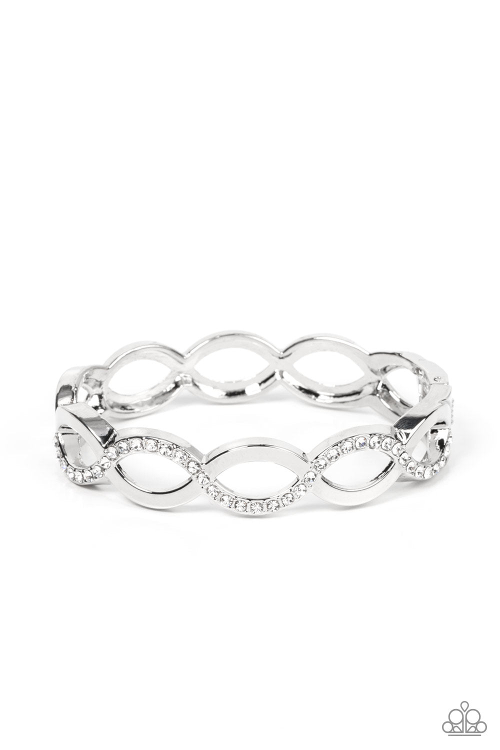 Tailored Twinkle - White Bracelet