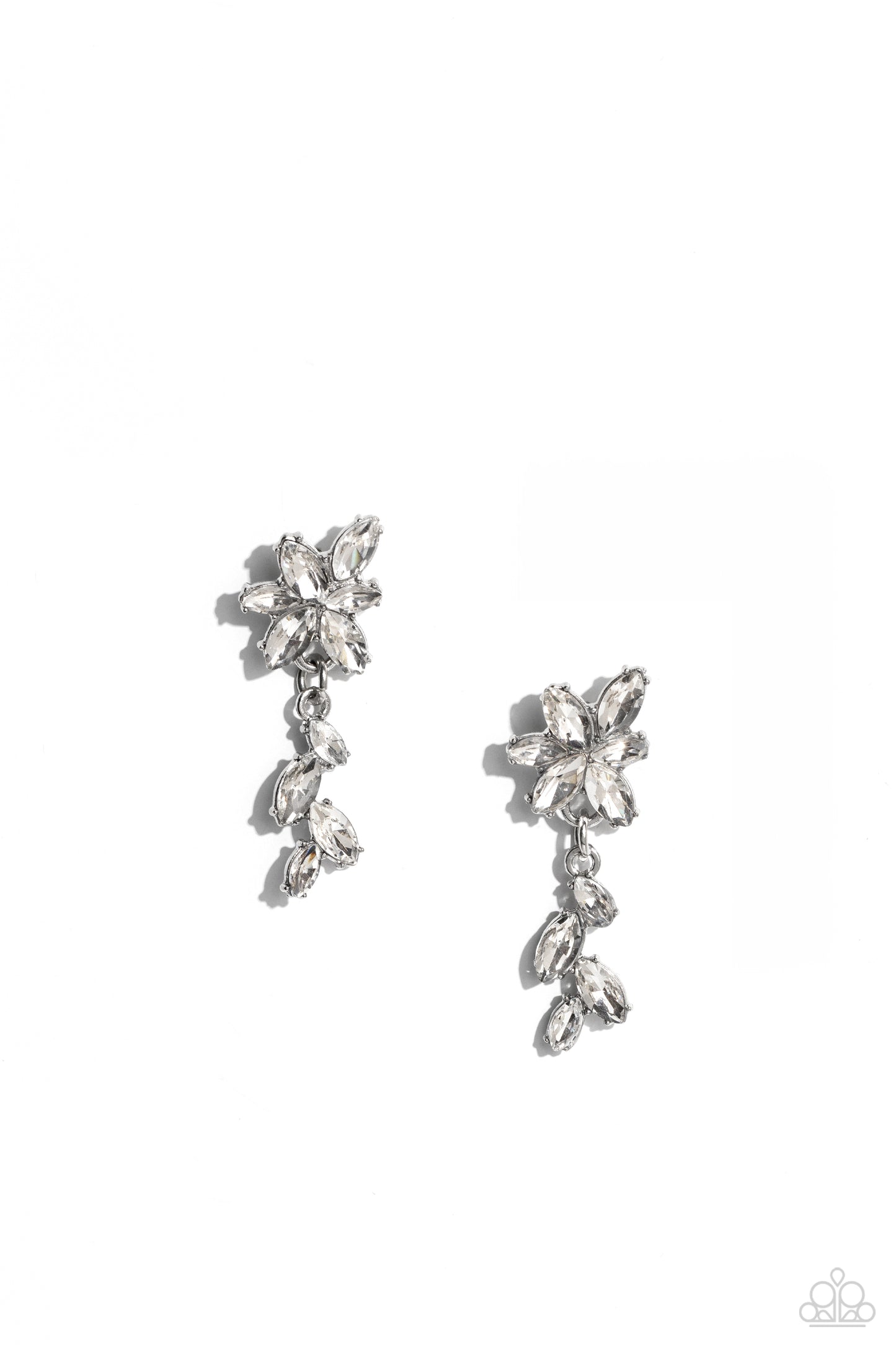 Goddess Grove - White Earrings