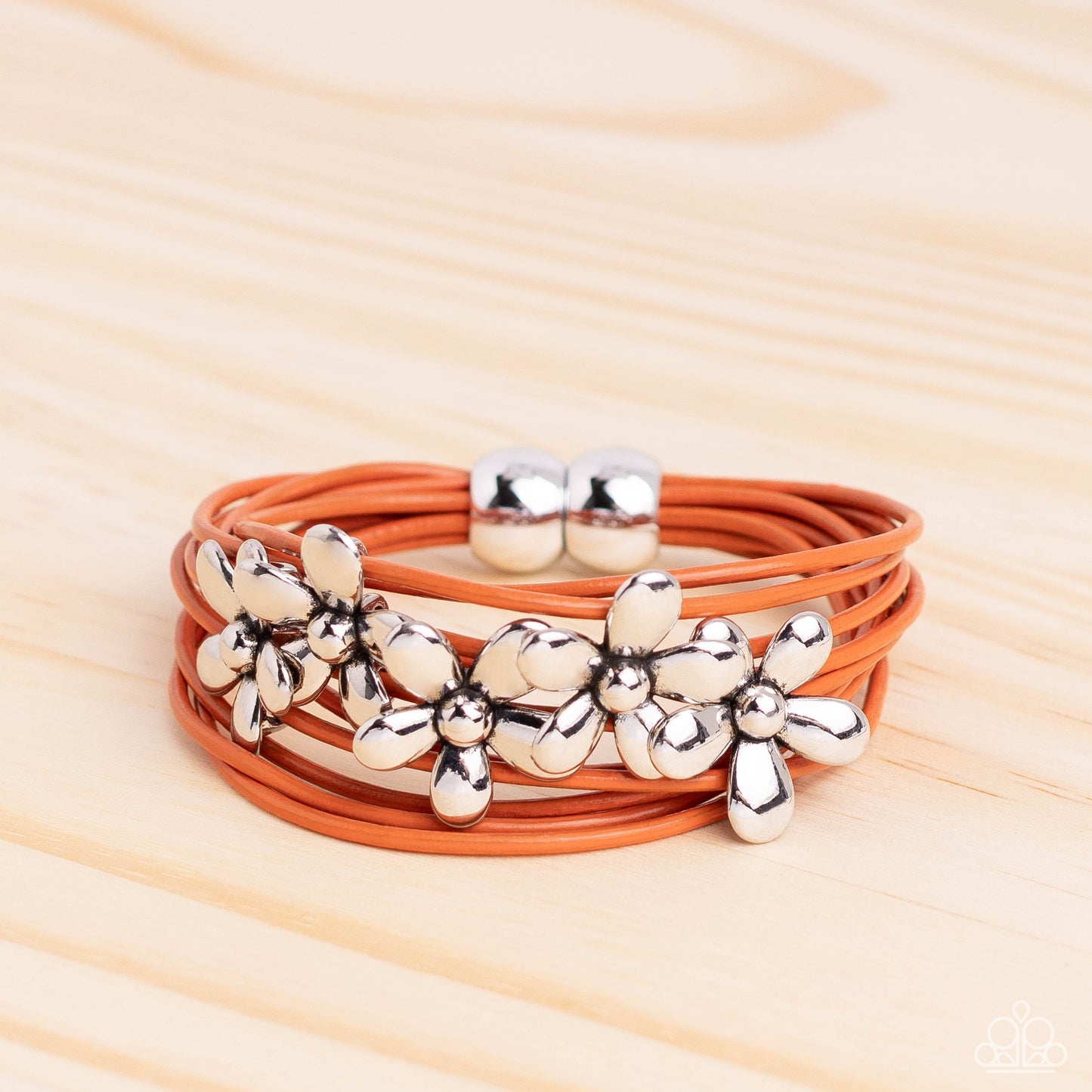 Here Comes the BLOOM - Orange Urban Bracelet